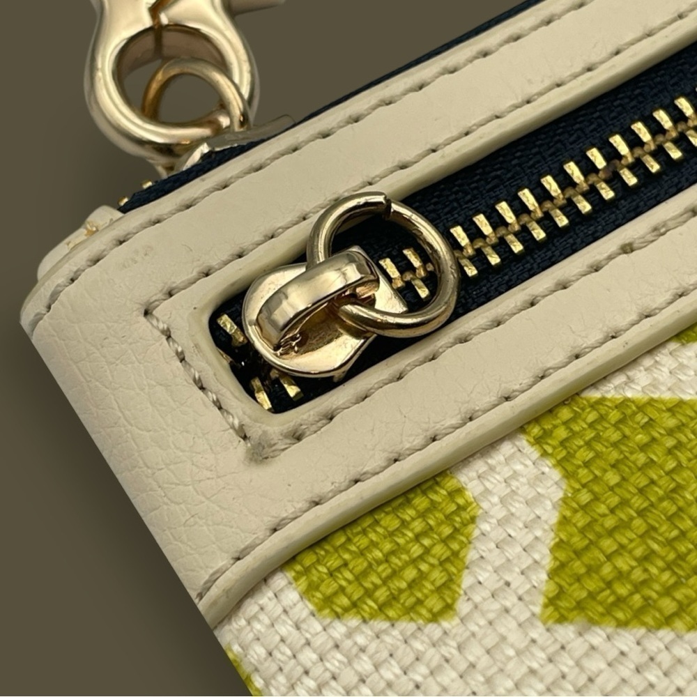Spartina 449 Hayward Tassel Wristlet 
(Tassel Zipper Pull not included) Green - Picture 5 of 15